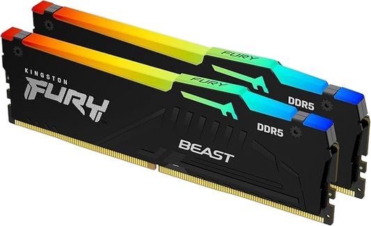 Kingston FURY Beast Black RGB 32GB (2x16GB) DDR4 3600MHz