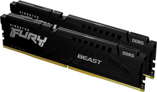 Kingston FURY Beast Black 32GB (2x16GB) DDR5 5200MHz