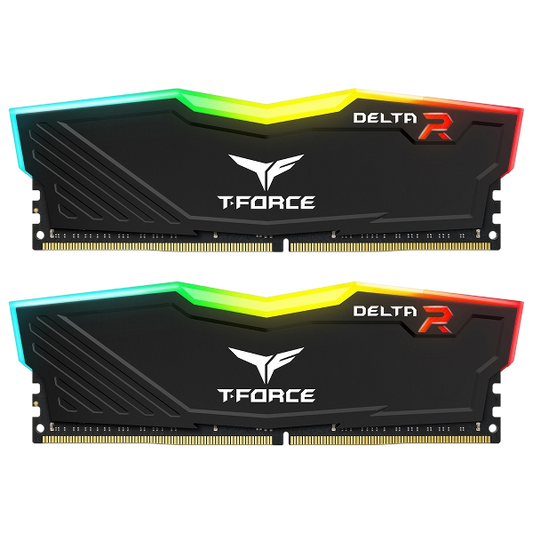 TeamGroup T-Force Delta RGB 32GB (2x16GB) DDR4 3600MHz - Black