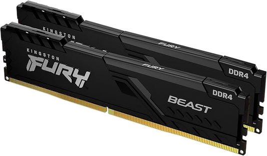 Kingston FURY Beast 16GB (2x8GB) DDR4 3200MHz